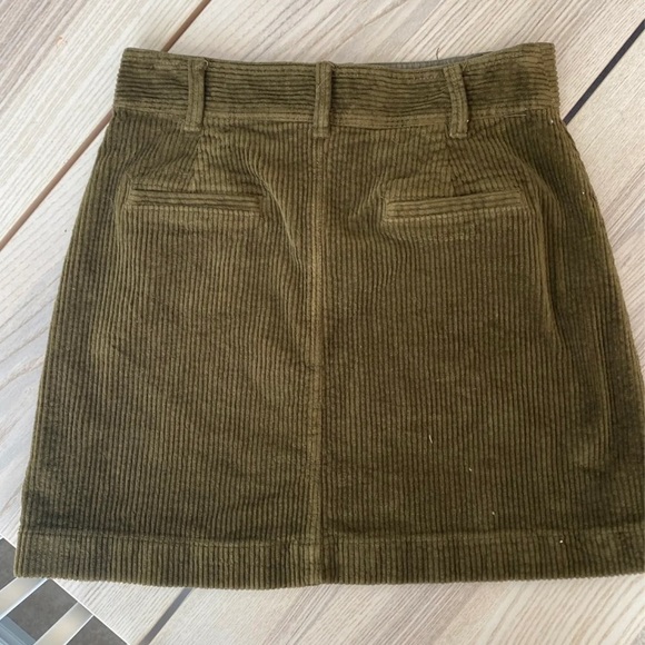 MADEWELL CORDUROY A-LINE MINI SKIRT - Picture 3 of 5